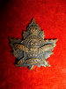 38-3C, 2nd Quebec Depot Battalion, 2nd Regiment Collar Badge (French Legend)  